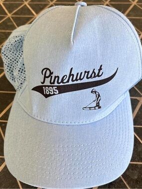Pinehurst 1895 Light Blue Men's Golf Hat